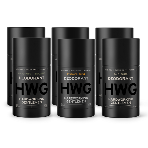 3 x SCENT - DEODORANT 6 PACK